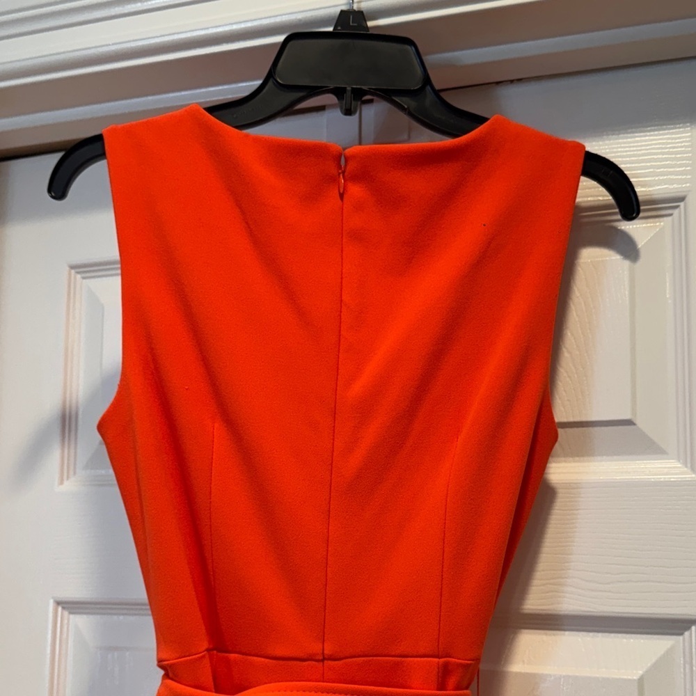Calvin Klein orange wide-leg jumpsuit - Picture 6 of 7